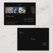 Huskies Visitekaartje (Voorkant / Achterkant)