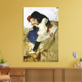 Husking Corn, 1885 Canvas Afdruk (Insitu (Woonkamer))