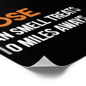 Husky | Anatomie van Siberische heekhonden Poster (Hoek)