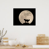 Husky Art Print Sled Dog Art Poster Husky Gifts (Keuken)