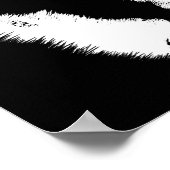 Husky Art Print Sled Dog Art Poster Husky Gifts (Hoek)