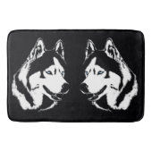 Husky Bathmat Husky Malamute Bath Decor Badmat (Voorkant)