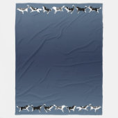 Husky Blanket Siberian Husky Dog Fleece Blankets (Voorkant)