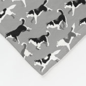 Husky Blanket Siberian Husky Dog Fleece Blankets (Hoek)