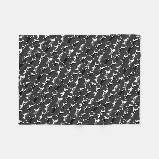 Husky Blanket Siberian Husky Dog Fleece Blankets (Voorkant (Horizontaal))