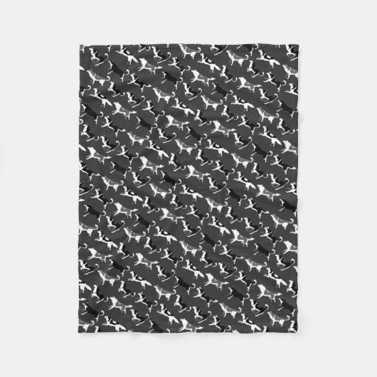 Husky Blanket Siberian Husky Dog Fleece Blankets (Voorkant)