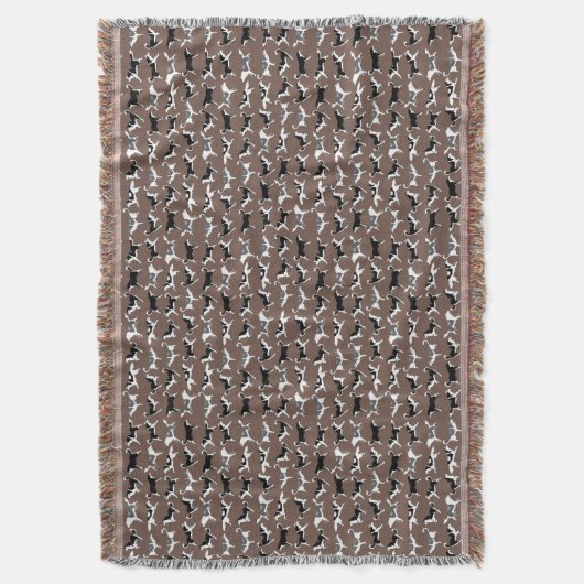 Husky Blanket Siberian Husky Dog Throw Blankets Bl Deken (Voorkant Verticaal)