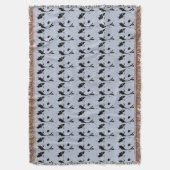Husky Blanket Siberian Husky Dog Throw Blankets Bl Deken (Voorkant Verticaal)