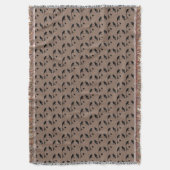 Husky Blanket Siberian Husky Dog Throw Blankets Bl Deken (Voorkant Verticaal)