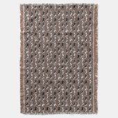 Husky Blanket Siberian Husky Dog Throw Blankets Bl Deken (Voorkant Verticaal)