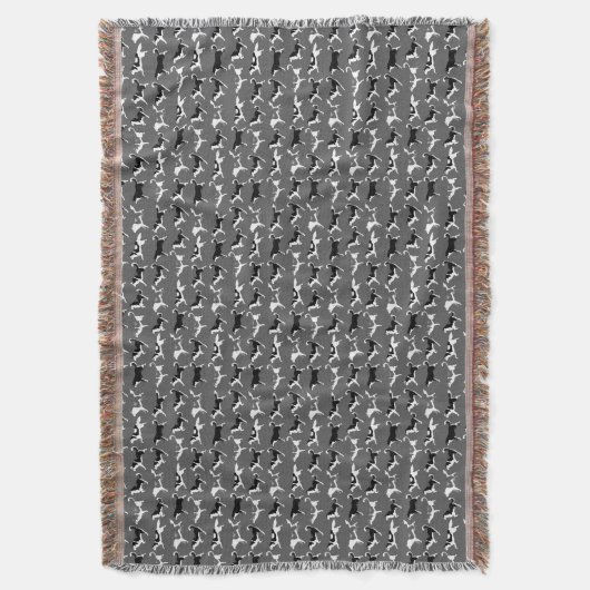 Husky Blanket Siberian Husky Dog Throw Blankets Bl Deken (Voorkant Verticaal)