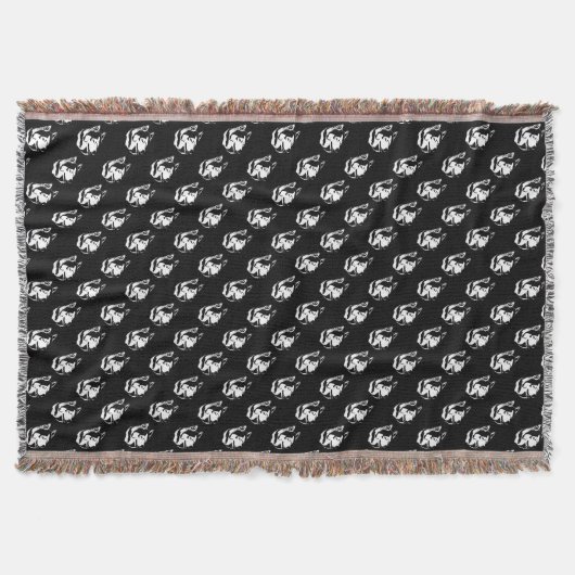 Husky Blanket Siberian Husky Dog Throw Blankets Bl Deken (Voorkant)