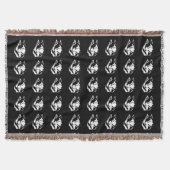 Husky Blanket Siberian Husky Dog Throw Blankets Bl Deken (Voorkant)