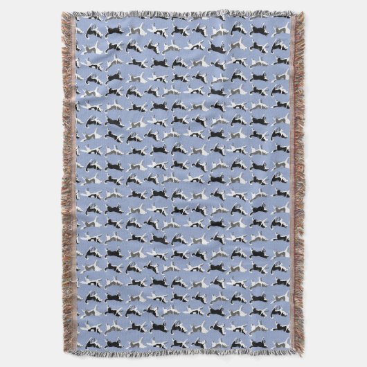 Husky Blanket Siberian Husky Dog Throw Blankets Bl Deken (Voorkant Verticaal)