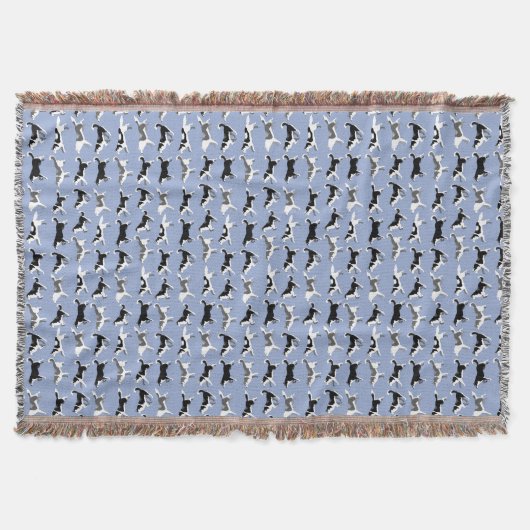 Husky Blanket Siberian Husky Dog Throw Blankets Bl Deken (Voorkant)