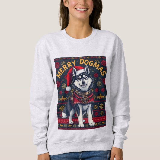 Husky Blijde Dogma's Trui (Voorkant)