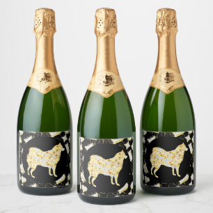 HUSKY BLING SPARKLING WIJNETIKET