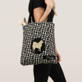 HUSKY BLING TOTE BAG