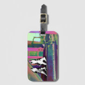 Husky Blues Bagage Tagen Bagagelabel (Voorkant (verticaal))