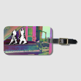 Husky Blues Bagage Tagen Bagagelabel