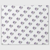 Husky Blues Cadeaupapier (Vlak)