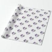Husky Blues Cadeaupapier (Uitgerold)