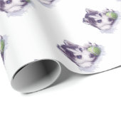 Husky Blues Cadeaupapier (Rol Hoek)