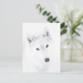 Husky Briefkaart (Staand voorkant)