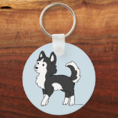 Husky Buddy Sleutelhanger (Voorkant)