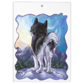 Husky Cadeaus & Accessoires Klembord (Achterkant)