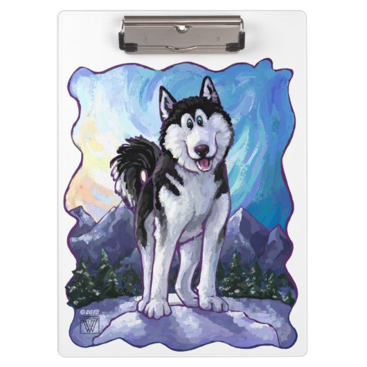 Husky Cadeaus & Accessoires Klembord (Voorkant)