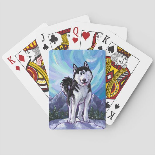 Husky Cadeaus & Accessoires Speelkaarten (Achterkant)
