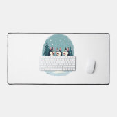 Husky Christmas Choir Bureaumat (Keyboard & Muis)