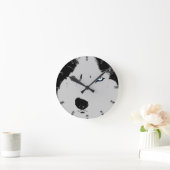 Husky Clock Wolf Husky Sled Dog Wall klok (Huis)