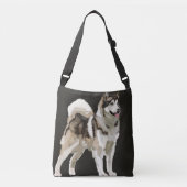 Husky Cross Body Bag Crossbody Tas (Voorkant)