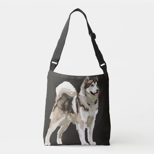 Husky Cross Body Bag Crossbody Tas (Voorkant)