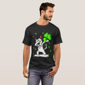 Husky Dabbing T-shirt (Voorkant volledig)