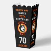 Husky Dad, Dog Dad Verjaardag Bedankdoosjes (Voorkant)