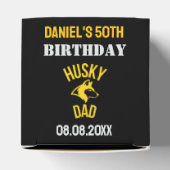 Husky Dad, Dog Dad Verjaardag Favoriet Dozen Bedankdoosjes (Bovenkant)