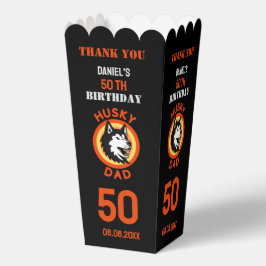 Husky Dad, Dog Dad Verjaardag Favoriet Dozen Bedankdoosjes