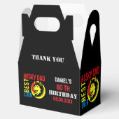 Husky Dad, Dog Dad Verjaardag Favoriet Dozen Bedankdoosjes (Geopend)