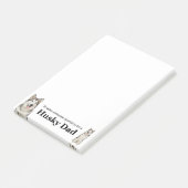 Husky Dad Post-It Notes (Schuin)