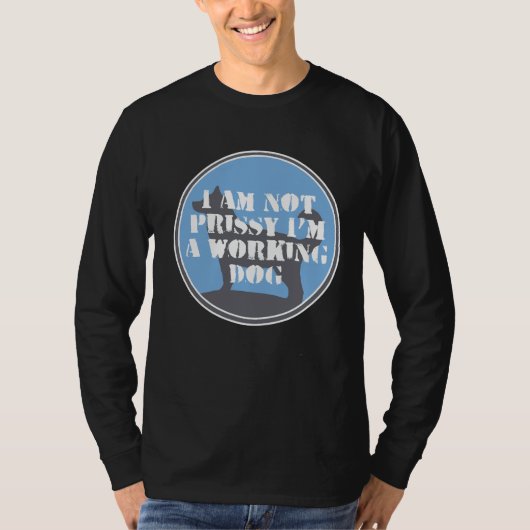 Husky De werkhond T-shirt (Voorkant)