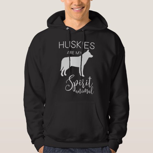 Husky Dier J000283 Hoodie (Voorkant)