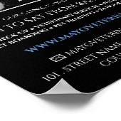 Husky, Dierenarts, Veterinaire Dienst Advertentie Poster (Hoek)