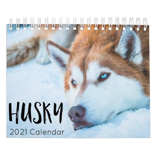 husky dog 2023 kalender (Hoes)