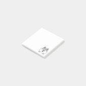 Husky Dog 3 x 3 inch Post-it® notes (Schuin)