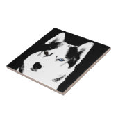 Husky Dog Art Ceramic Tile Malamute Wolf Dog Gifts Tegeltje (Zijkant)