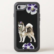 Husky Dog Art iPhone 8/7 Defender Series Hoesje
