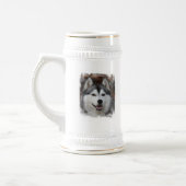 Husky Dog Beer Stein Bierpul (Links)